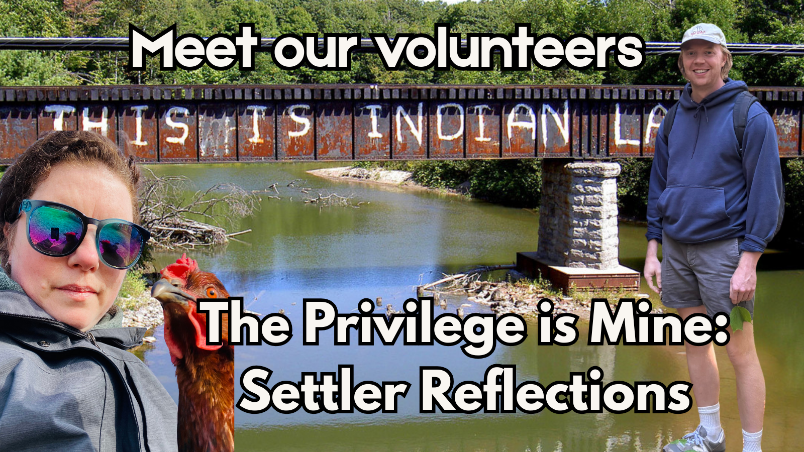 The Privilege is Mine: Settler Reflections